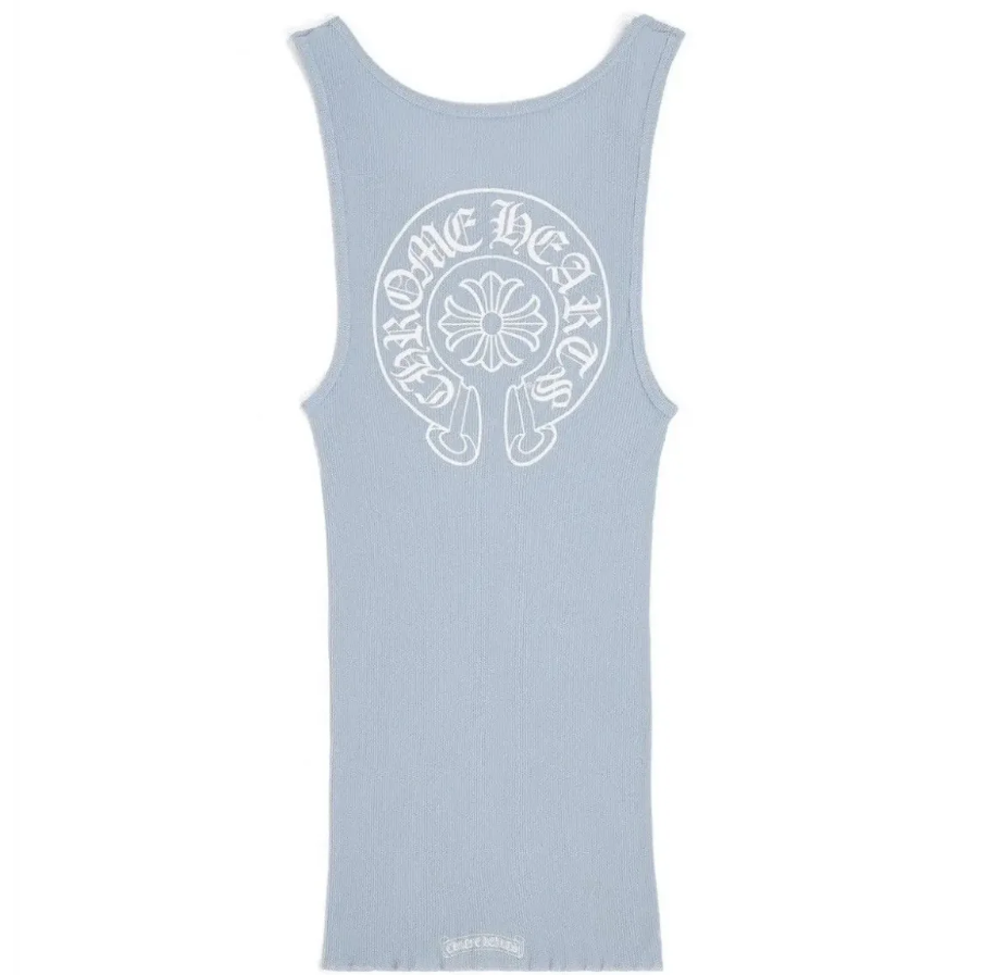 Baby Blue Rib Tank Top