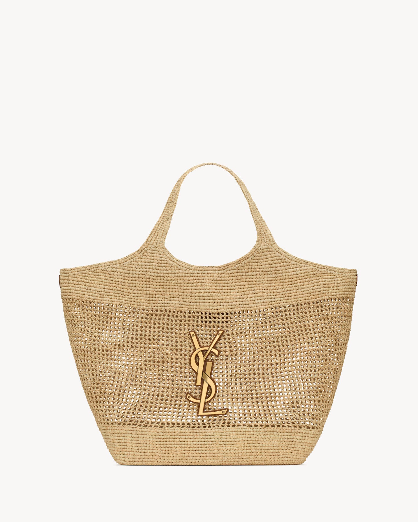LAURENT ICARE RAFFIA BAG