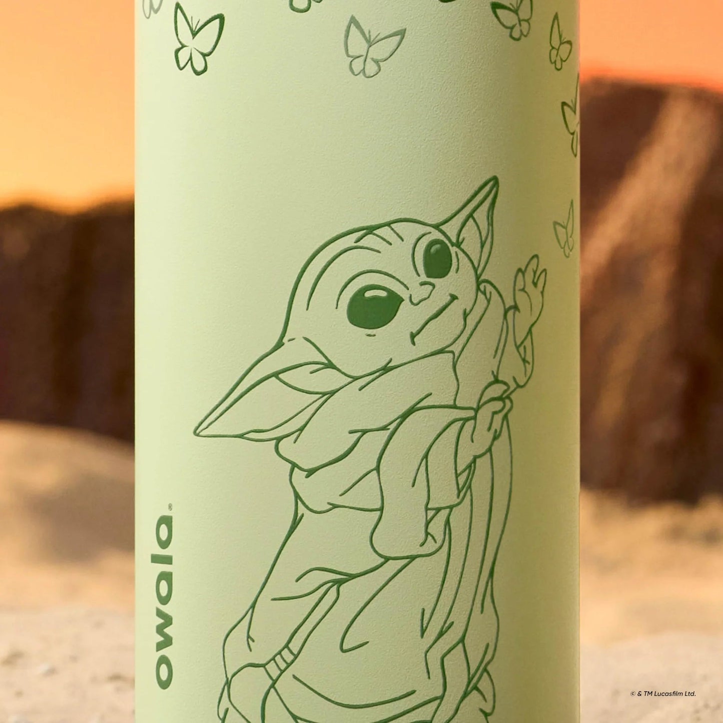 Star Wars FreeSip Stainless Steel Water Bottle 32 oz