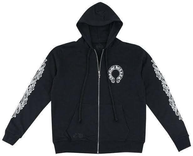 CH Zip-Up Hoodie Black
