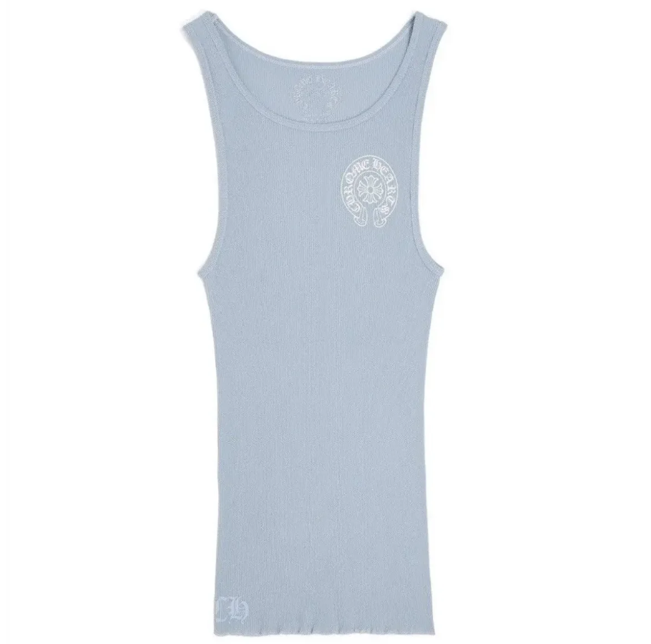 Baby Blue Rib Tank Top