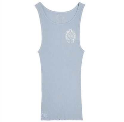 Baby Blue Rib Tank Top