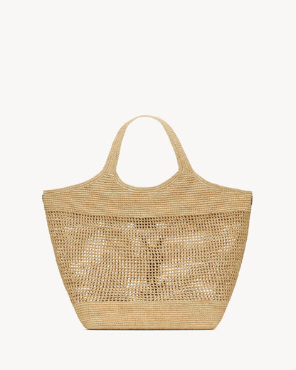 LAURENT ICARE RAFFIA BAG