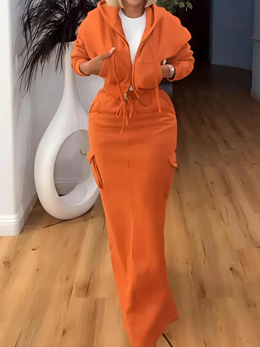 Luxe Contour Hoodie Maxi Set - BUY 1 GET 1 FREE