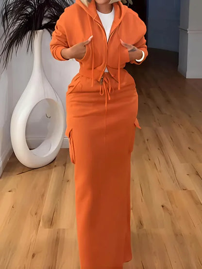 Luxe Contour Hoodie Maxi Set - BUY 1 GET 1 FREE